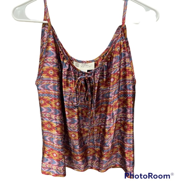 RUTH MATTHEWS DESING 2 piece silk skirt & blouse set Vintage Aztec luxury print. - Picture 2 of 16